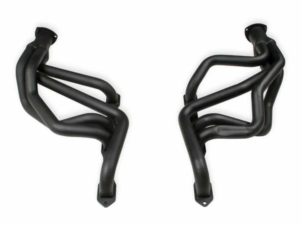 Flowtech Long Tube Header - Black Paint - 13130FLT